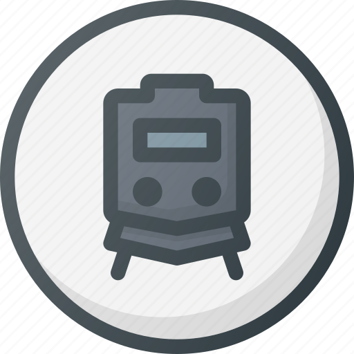 Direction, location, map, place, points of interest, station, train icon - Download on Iconfinder