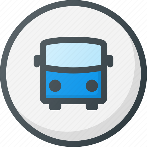 Bus, direction, gps, location, map, station, stop icon - Download on Iconfinder
