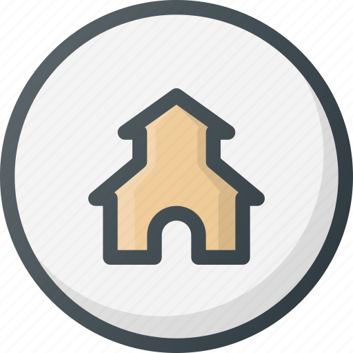 Church, direction, gps, interest, location, map, place icon - Download on Iconfinder