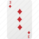 poker, diamond, playing card, hazard, card