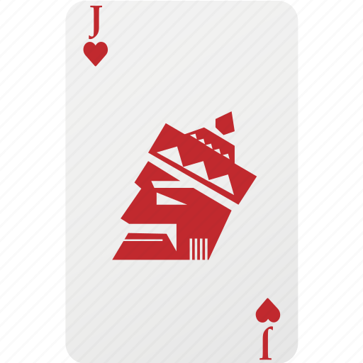 Heart, poker, playing cards, hazard, card, jack icon - Download on Iconfinder