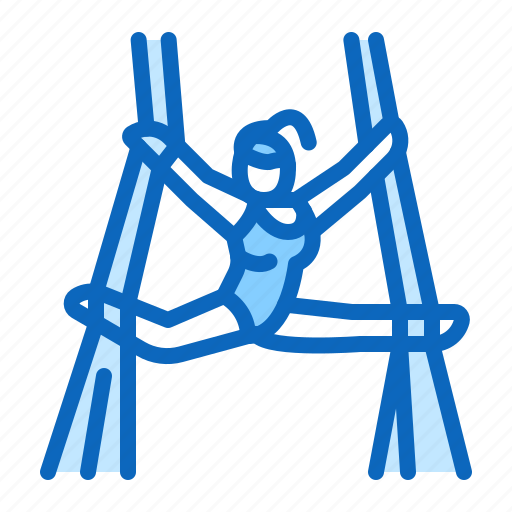 Acrobatics, aerial, gymnastics, yoga icon - Download on Iconfinder