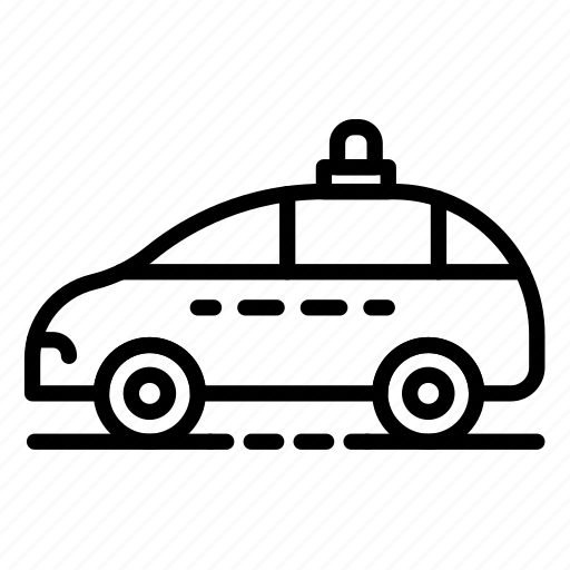 Automobile, car, logo, police, sheriff, silhouette, siren icon - Download on Iconfinder