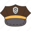 olice, hat, cap, uniform, security 