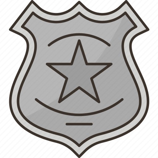 Police, badge, security, officer, authority icon - Download on Iconfinder