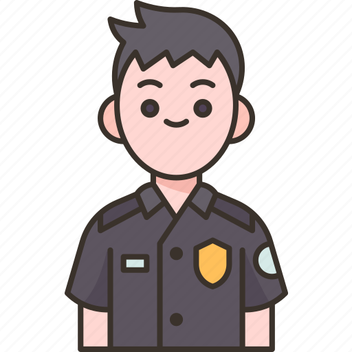Police, officer, enforcement, security, uniform icon - Download on Iconfinder