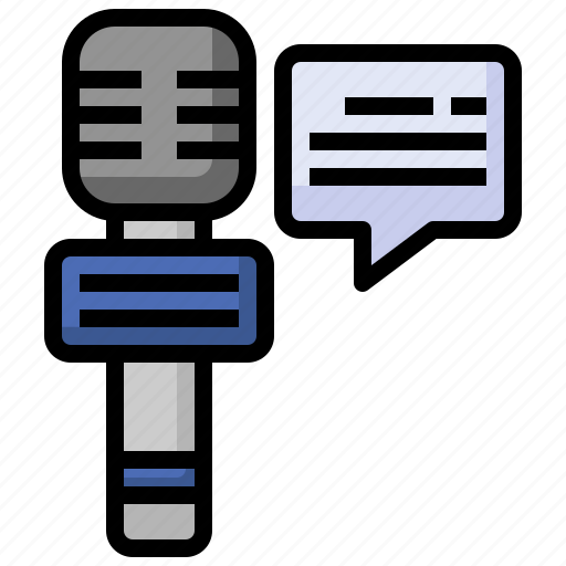 Microphone, mic, reporter, miscellaneous, news, report icon - Download on Iconfinder