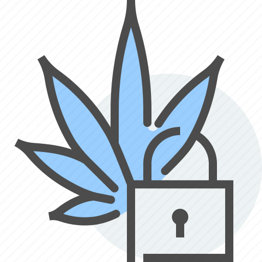 Drugs liberalization, laws, lock, marijuana, narcotics, prohibition, relegalization icon - Download on Iconfinder