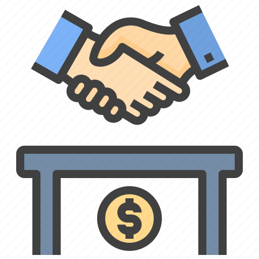 Bribe, collaboration, business, partnership, deal, corruption, handshake icon - Download on Iconfinder
