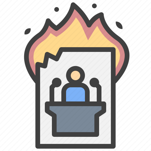 Protest, power, burn, fire, encourage, destroy, photo icon - Download on Iconfinder