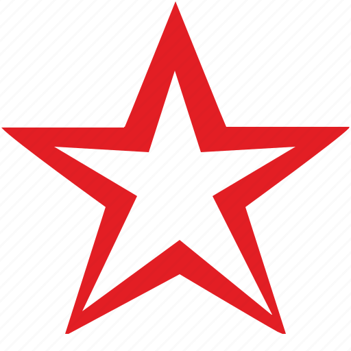 Communism, label, red, star icon - Download on Iconfinder