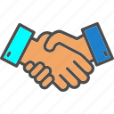 agreement, deal, hand, handshake, partnership, shake