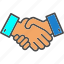agreement, deal, hand, handshake, partnership, shake 