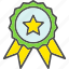 badge, medal, award, winner, achievement 