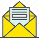 email, letter, mail, message, sending