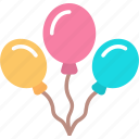 balloons, celebration, party, decoration, balloon