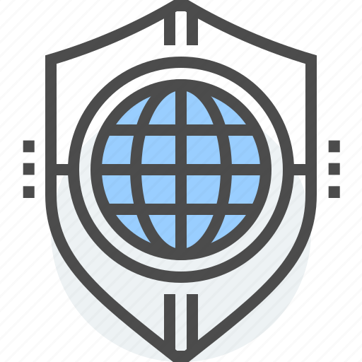 Countries, defense, foreign policy, globe, nation, shield, trade icon - Download on Iconfinder