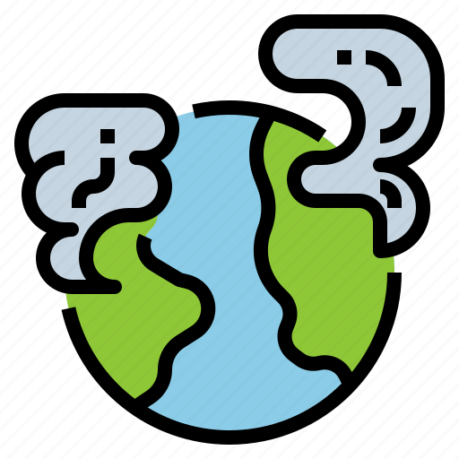 Damage, ecology, pollution, smoke, world icon - Download on Iconfinder