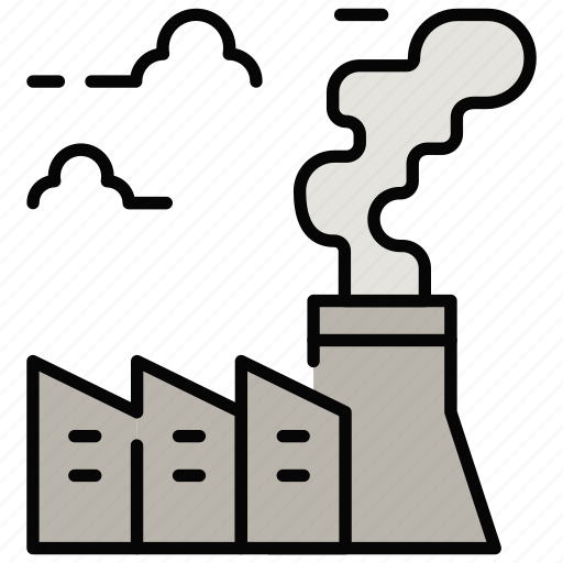 Air, contamination, factory, pollution, smoke icon - Download on Iconfinder