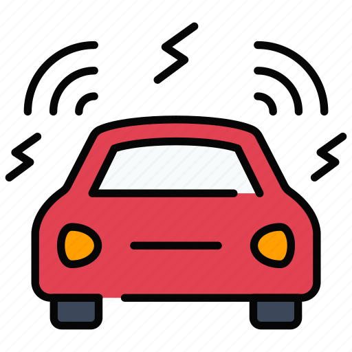 Car, city, jam, noise, signals icon - Download on Iconfinder