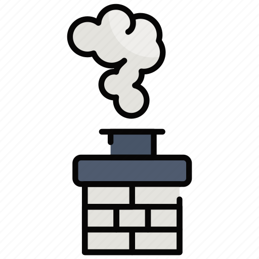 Brick, chimney, christmas, roof, santa icon - Download on Iconfinder