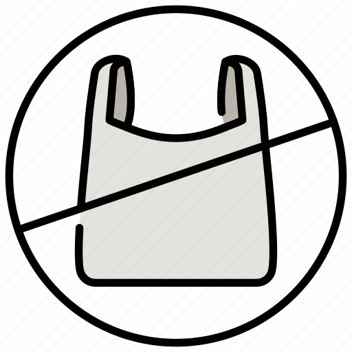 Bags, contamination, no, plastic, pollution icon - Download on Iconfinder