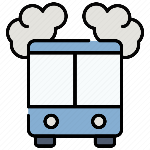 Pollution, transport, exhaust, pipe, car icon - Download on Iconfinder