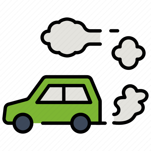 Air, cars, contamination, pollution, smoke icon - Download on Iconfinder