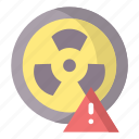 pollution, radiation, warning, radioactive
