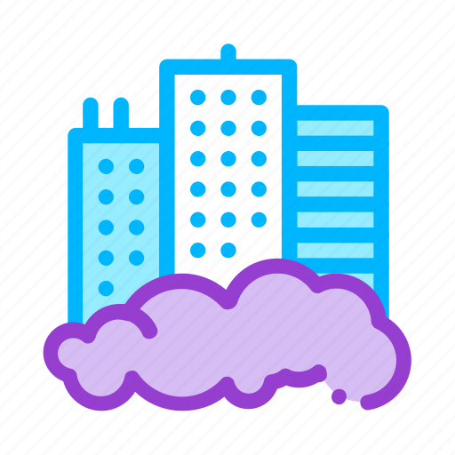 Building, skyscraper, smog icon icon - Download on Iconfinder