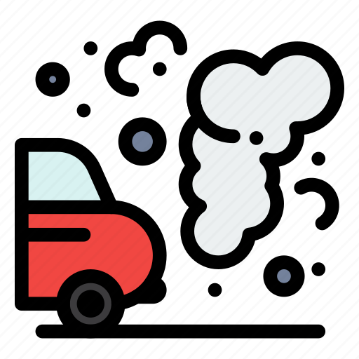 Car, environment, garbage, pollution icon - Download on Iconfinder
