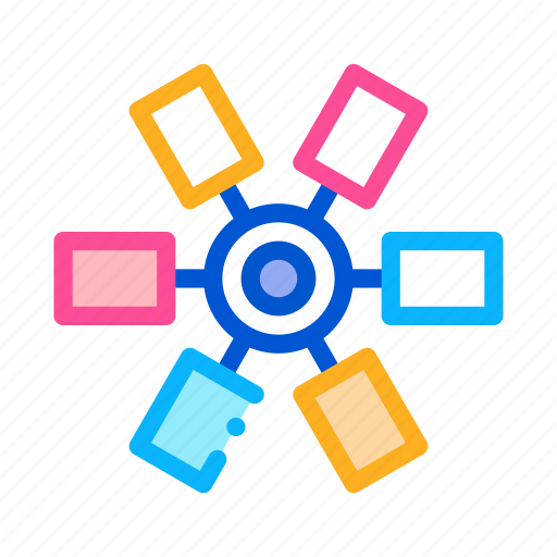 Cartridge, colors, polygraphy, printing, scanner, selection, service icon - Download on Iconfinder