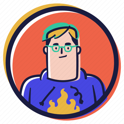 Accounts, avatars, man, male, person, user, account illustration - Download on Iconfinder
