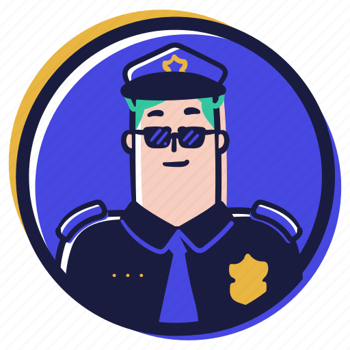 Person, user, account, avatar, man, male, police illustration - Download on Iconfinder