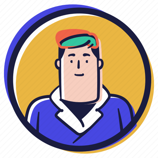 Accounts, avatars, person, user, account, avatar, man illustration - Download on Iconfinder