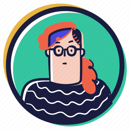 Accounts, avatars, person, user, account, avatar, woman illustration - Download on Iconfinder