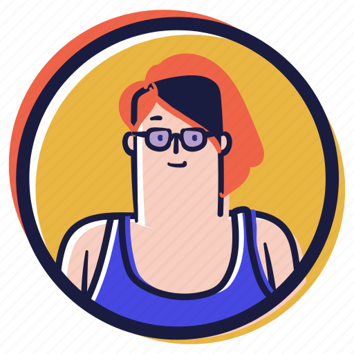 Accounts, avatars, person, user, account, avatar, woman illustration - Download on Iconfinder