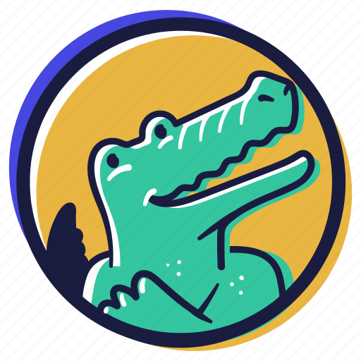 Animals, accounts, avatars, user, account, avatar, crocodile illustration - Download on Iconfinder