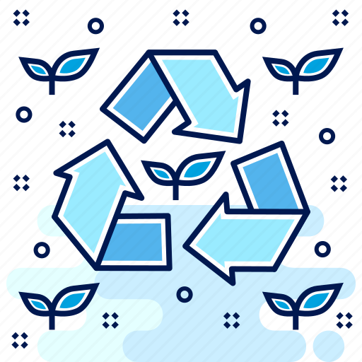 Eco, ecology, ecosystem, environment, recycle, reprocess, reuse icon - Download on Iconfinder