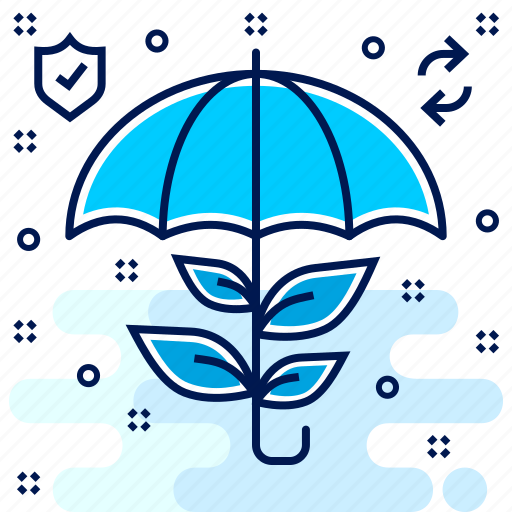 Eco, ecology, ecosystem, insurance, protection, safety, umbrella icon - Download on Iconfinder