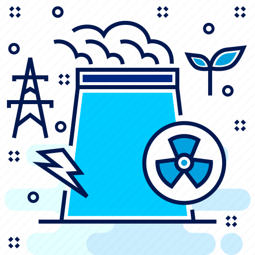 Eco, ecology, environment, nuclear, plant, save icon - Download on Iconfinder