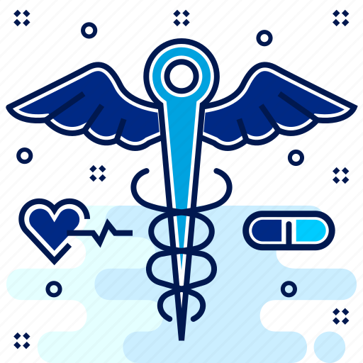 Caduseus, care, hospital, logo, medical, sign icon - Download on Iconfinder
