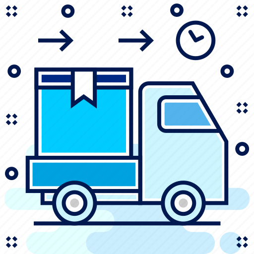 Courier, delivery, gift, transport, transportation, vehicle icon - Download on Iconfinder
