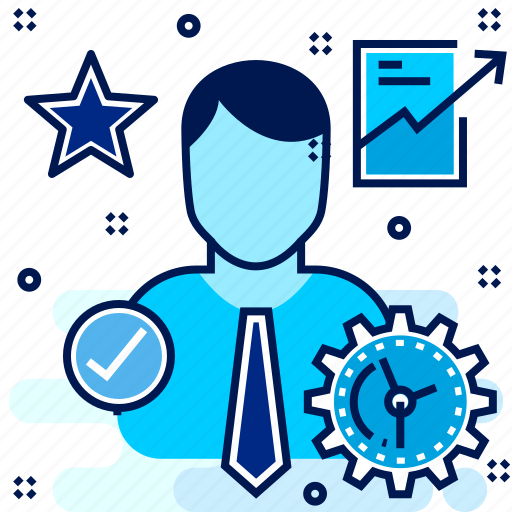 Business, employee, growth, star icon - Download on Iconfinder