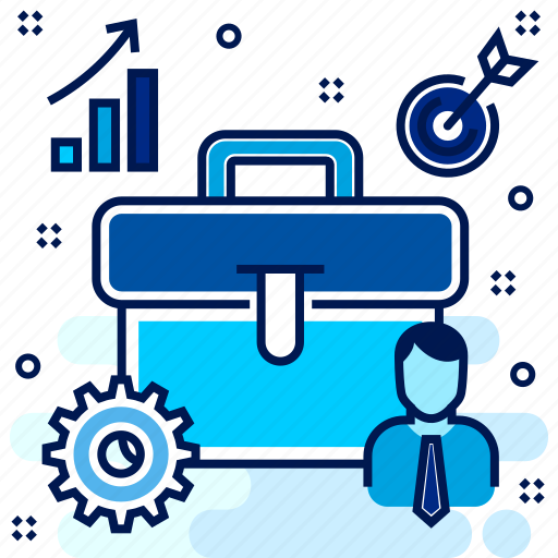 Briefcase, business, businessman, case, profile icon - Download on Iconfinder