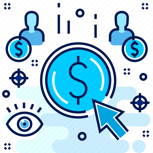 Click, dollar, pay, per, ppc icon - Download on Iconfinder