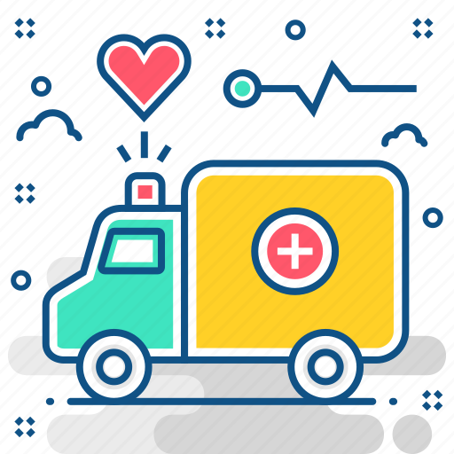 Ambulance, emergency, hospital, van, vehicle, medical, transport icon - Download on Iconfinder