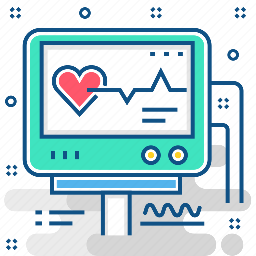 Monitor, doctor, ecg, icu, medical, screen icon - Download on Iconfinder