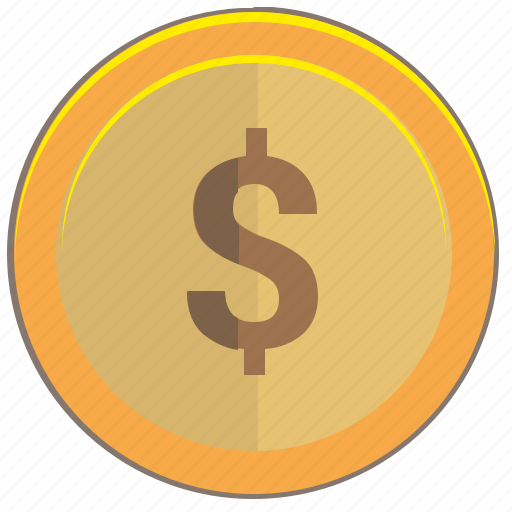 Coin, dollar, gold, money, usa, usd icon - Download on Iconfinder