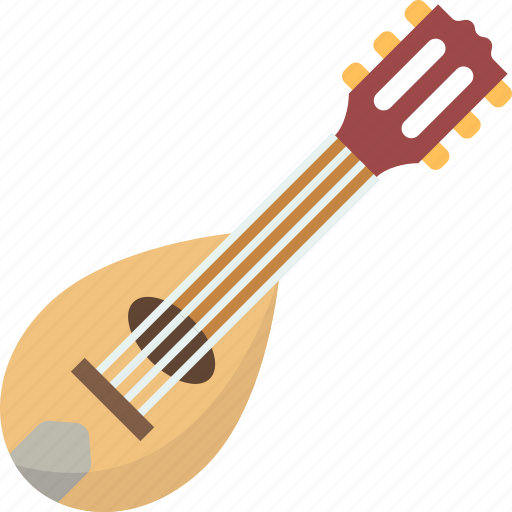 Mandolin, acoustic, guitar, instrument, traditional icon - Download on Iconfinder